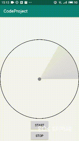 Android實現雷達View效果的示例代碼