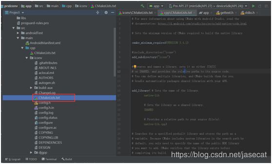 使用android studio開發(fā)工具編譯GBK轉(zhuǎn)換三方庫iconv的方法