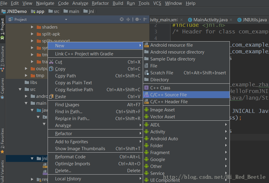 如何在Android Studio下進(jìn)行NDK開發(fā)