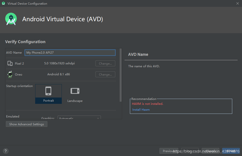 Android Studio 3.6安裝全過程及AVD安裝運(yùn)行步驟詳解