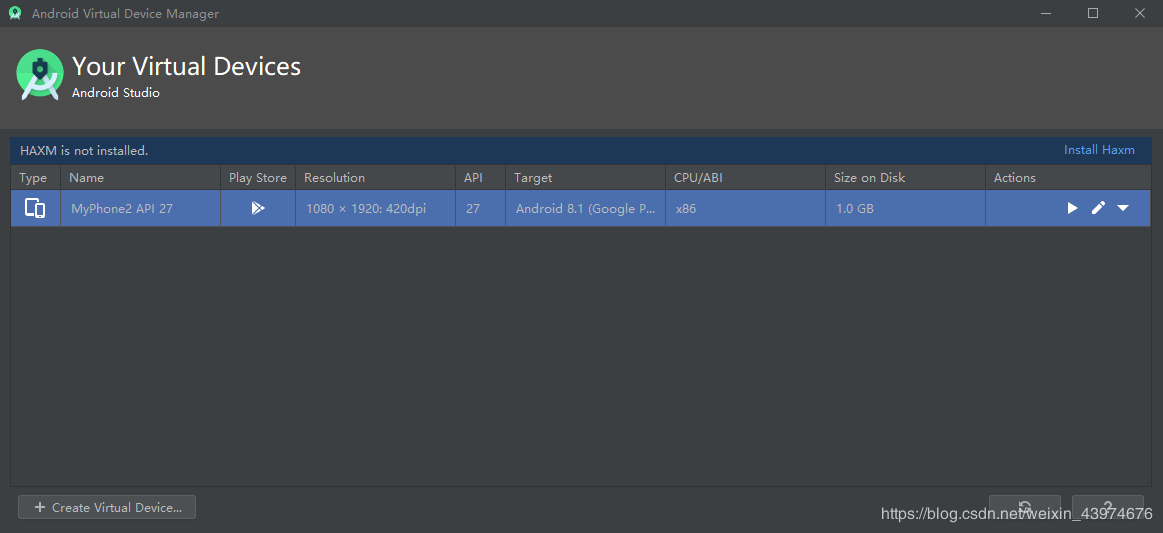 Android Studio 3.6安裝全過程及AVD安裝運(yùn)行步驟詳解