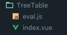 vue+element UI實現(xiàn)樹形表格
