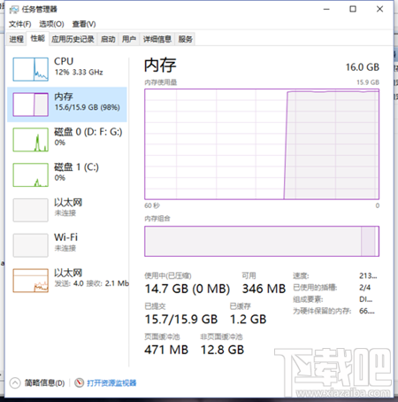 win10電腦為什么占用這么高內存？產(chǎn)生的原因與解決方法