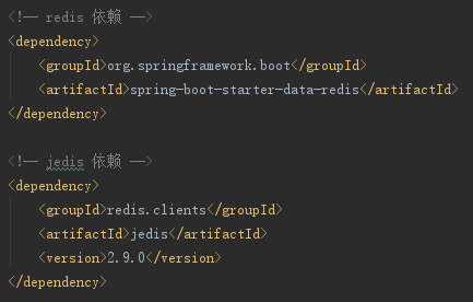 springboot 如何使用jedis連接Redis數(shù)據(jù)庫