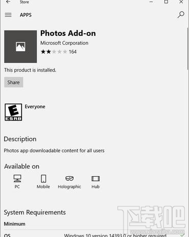 win10中的Photos Add-on怎么卸載？