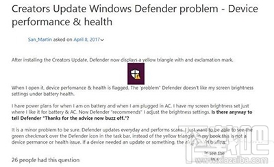 win10創(chuàng)意者黃色嘆號怎么回事？