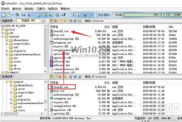 如何向Win10預覽版ISO鏡像中添加語言包？