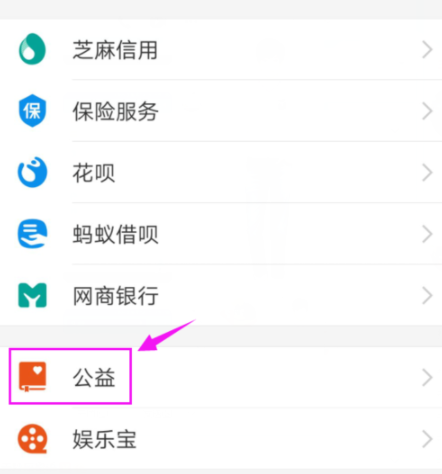 支付寶app如何開啟公益?詳細(xì)操作步驟