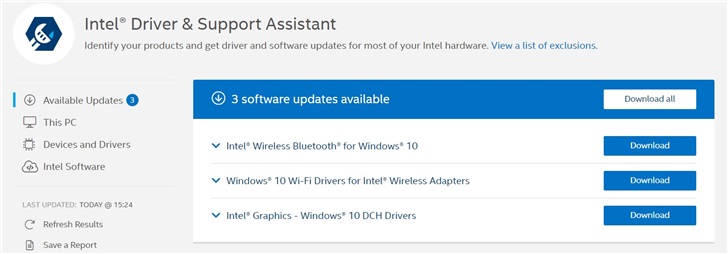 英特爾針對win10 2004更新wifi和藍牙驅(qū)動程序