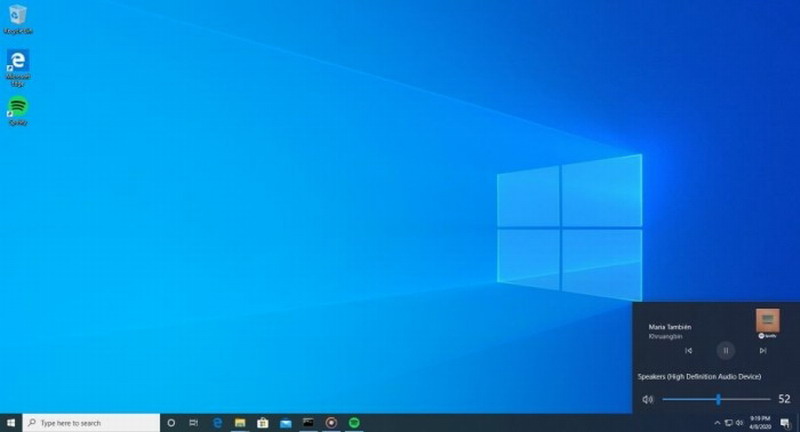 Win10系統(tǒng)音量彈出窗口改進 將在Version 2004中上線