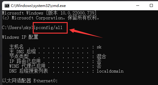 Windows11測(cè)試網(wǎng)絡(luò)地址延遲步驟介紹