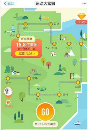 支付寶運動大富翁活動移動機(jī)會怎么獲得?運動大富翁活動玩法介紹