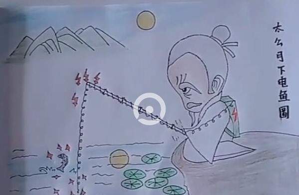 【抖音姜太公電魚(yú)圖搞笑表情包】全套無(wú)水印分享