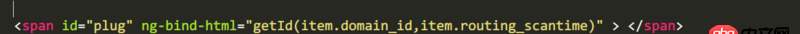 javascript - ng-bind-html中 自定義的指令 不生效！