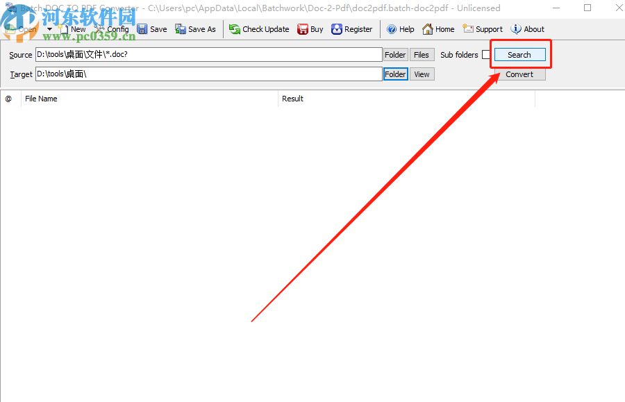 Batch DOC to PDF Converter把Word轉(zhuǎn)換成PDF文件的方法