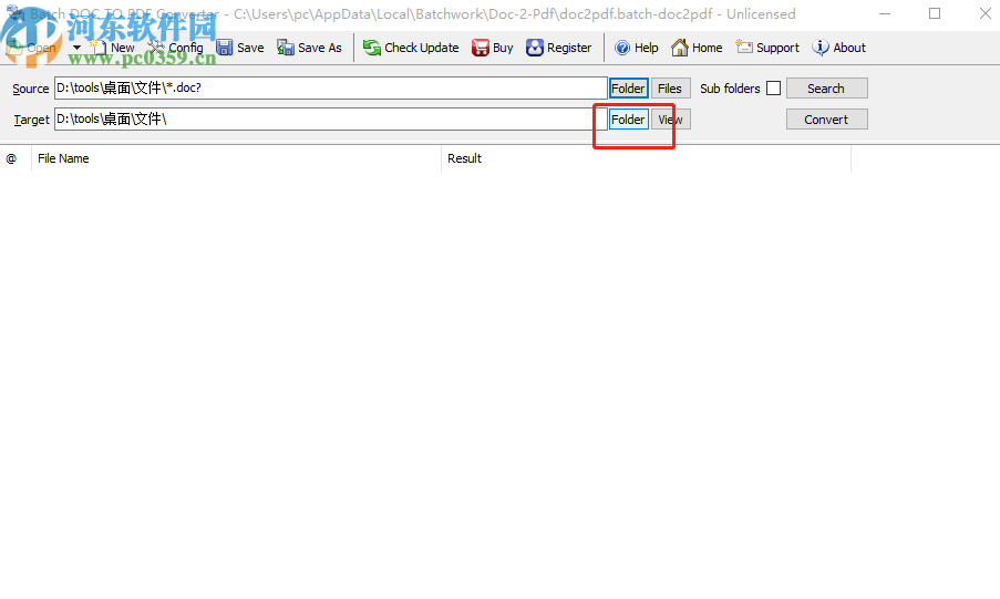 Batch DOC to PDF Converter把Word轉(zhuǎn)換成PDF文件的方法