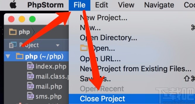 phpstorm刪除項(xiàng)目的操作方法