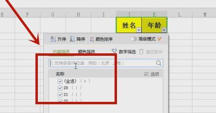 excel篩選出自己想要的數(shù)據(jù)方法