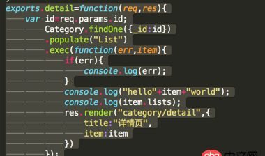 html - mongoose里面的populate沒(méi)用？