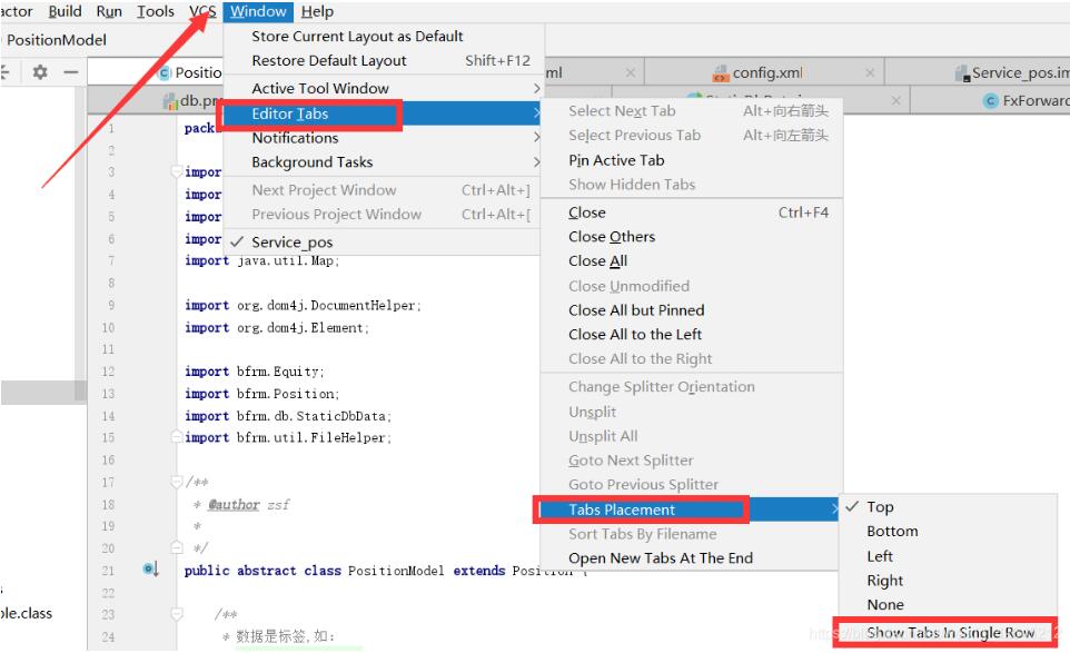 IDEA標簽tabs多行顯示的設(shè)置