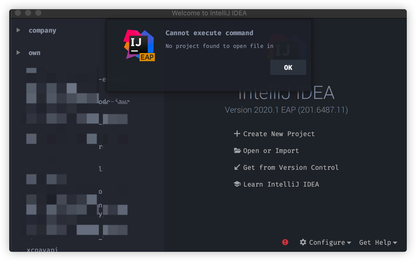 IDEA 2020 無(wú)法啟動(dòng)的解決辦法(啟動(dòng)崩盤(pán))附IDEA 2020 新功能