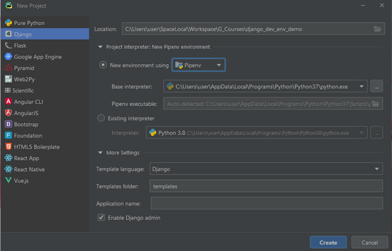 在 Windows 下搭建高效的 django 開發環境的詳細教程