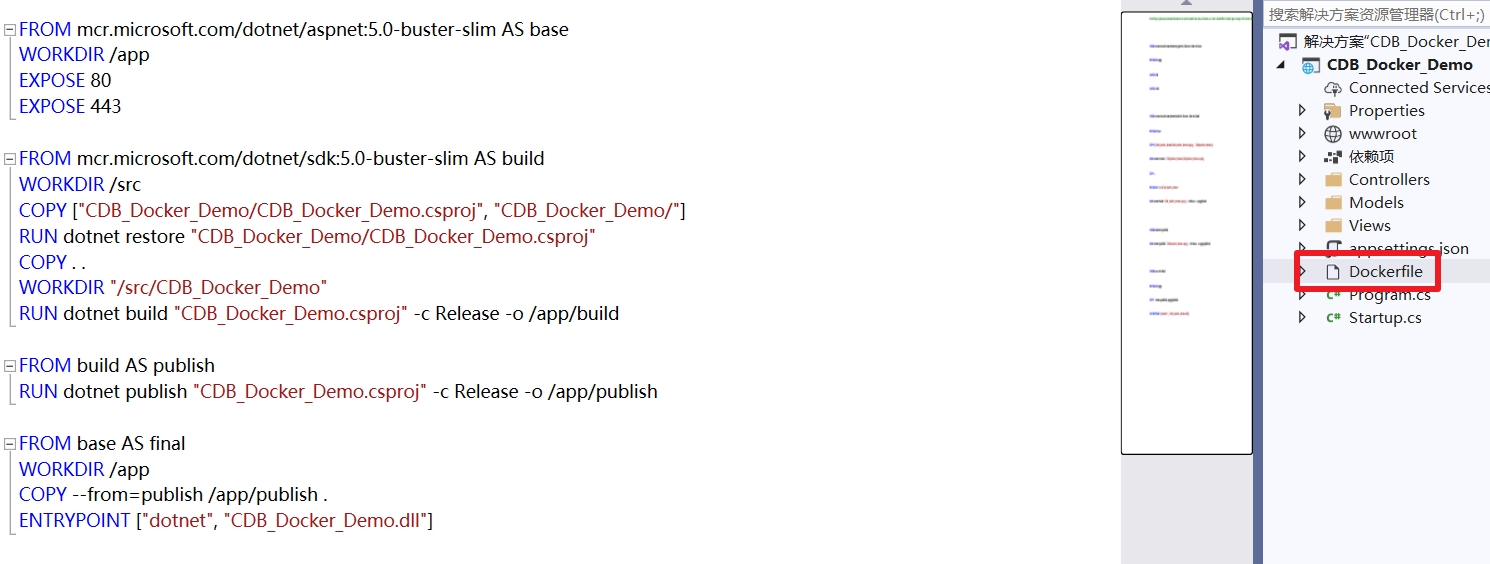 Docker 部署net5程序?qū)崿F(xiàn)跨平臺功能