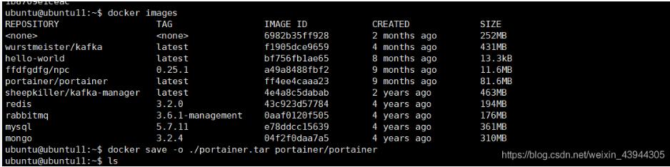 docker 打包本地鏡像,并到其他機(jī)器進(jìn)行恢復(fù)操作