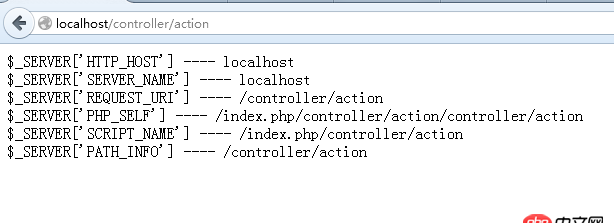 php-_server-php_self - nginx $_SERVER[’PHP_SELF’] 得到重復(fù)路徑是什么原因？