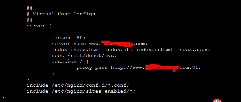 nginx這個(gè)反向代理配的有問題嗎？