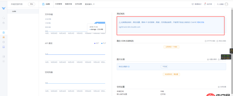 nginx - 在七牛云已經上傳靜態網頁了，為什么打開紅色框的鏈接不能訪問？？？？