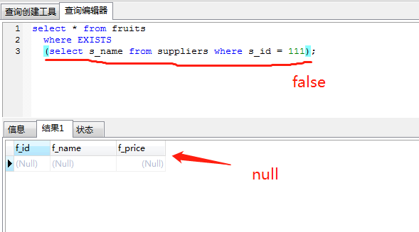 MySQL中in和exists區(qū)別詳解