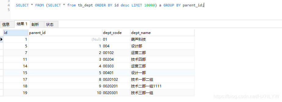 基于mysql實現(xiàn)group by取各分組最新一條數(shù)據(jù)
