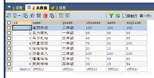 MySQL 詳細(xì)單表增刪改查crud語(yǔ)句
