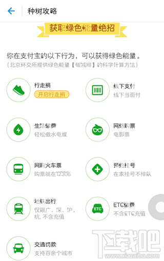 支付寶螞蟻森林種樹怎么收取能量？支付寶碳賬戶進(jìn)入入口在哪里？
