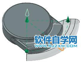 UG怎么旋轉(zhuǎn)與合并截面