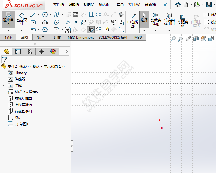 solidworks網(wǎng)格線設置的方法