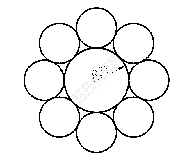 用solidworks怎么畫(huà)相切圓草圖平面圖