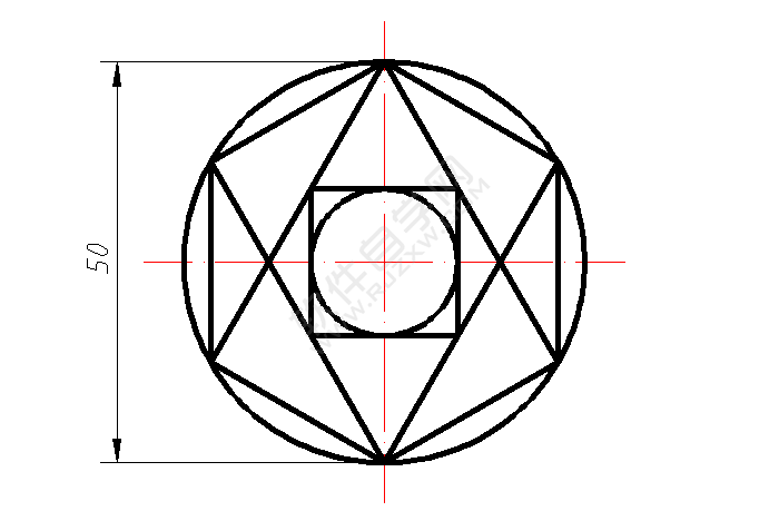 利用solidworks多邊形畫圖練習(xí)