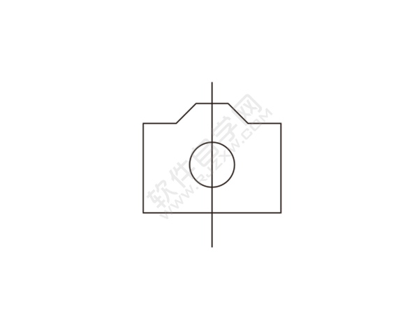 corelDRAW設(shè)計(jì)google風(fēng)格照相機(jī)圖標(biāo)