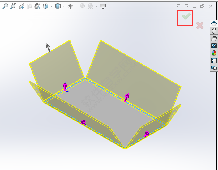solidworks邊線(xiàn)法蘭用法和步驟