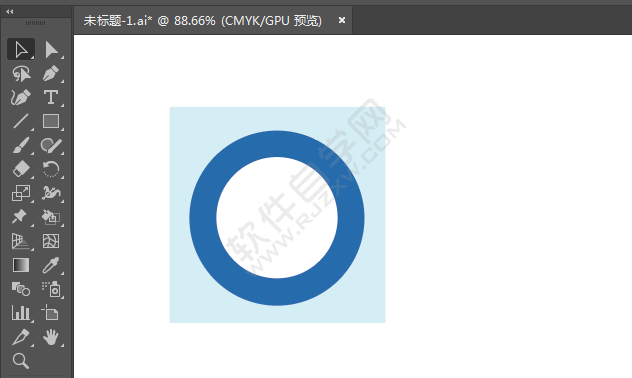 ai畫收銀標(biāo)識的方法