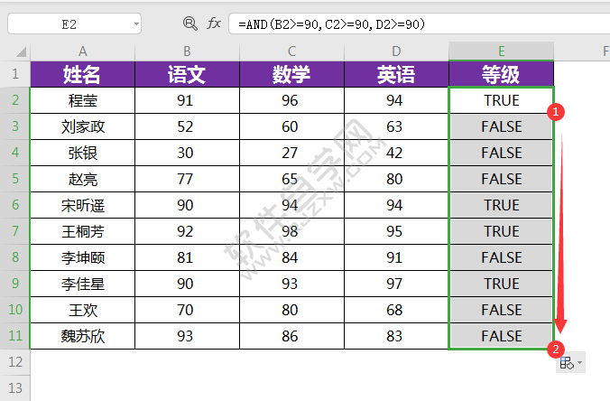 wps中and函數(shù)怎么用