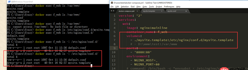 docker-compose中volumes的問(wèn)題