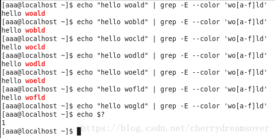 linux 正則表達(dá)式grep實(shí)例分析