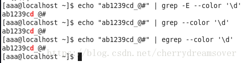 linux 正則表達(dá)式grep實(shí)例分析