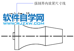 CAD2020關(guān)于適應(yīng)尺寸界線內(nèi)的標(biāo)注文字
