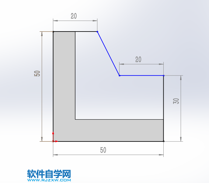 solidworks實(shí)體建模新手用拉伸、倒圓角完成