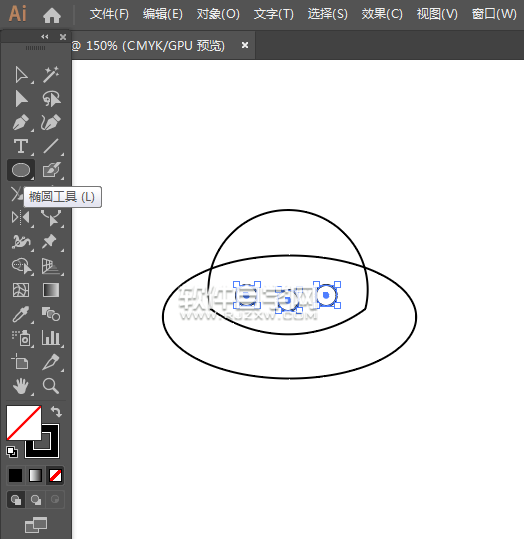ai怎么畫(huà)一個(gè)外星飛船圖標(biāo)