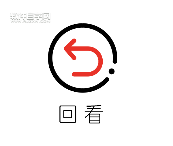 ai怎么畫一個(gè)回看圖標(biāo)